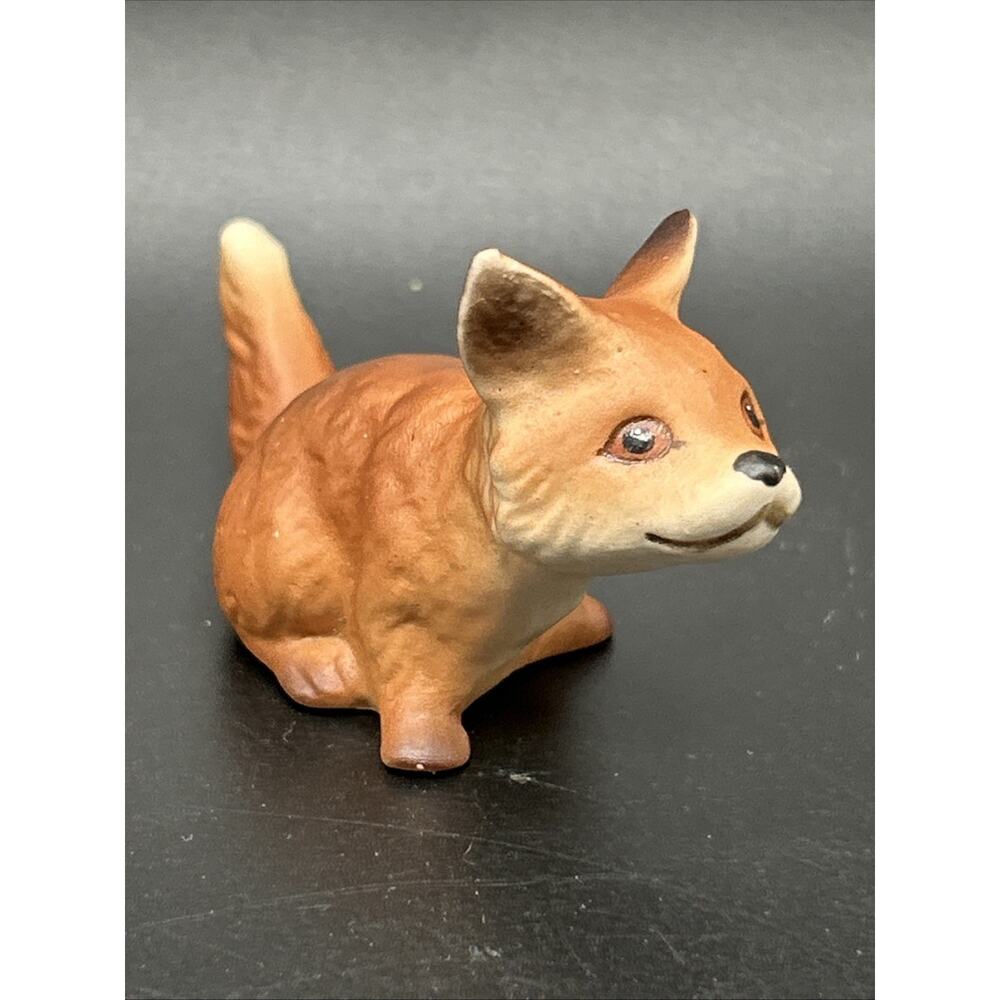 Vintage Goebel Fox Kit Figurine 3” Long Numbered 582 West Germany